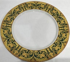 Lynn&#39;s &quot;VALETTA&quot;  Fine China Dinnerware Collection (Green) 4-Dinner Plat... - $59.96