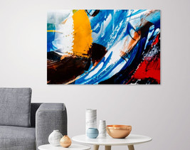 Abstract Canvas Print Abstract Canvas Art Abstract Wall Decor Abstract Art Canva - £39.40 GBP