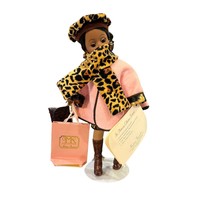 Cisette Madame Alexander Doll Classic Fashion Collection Platinum, Leopard &amp; Bag - $29.69