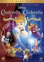 Cinderella Ii Dreams Come True Cinderella Iii A Twist In Time Collection - Video - $9.10