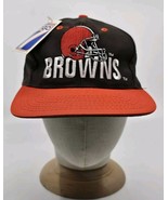 Vintage Cleveland Browns Snapback Hat Cap Logo 7 NFL Embroidered - €24,68 EUR