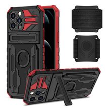 for Samsung Galaxy S21 Ultra (Color: Black/RED) Magnetic Ring Holder Har... - $834.34 MXN