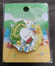 New Sanrio Hello Kitty And Friends Beach Party Fun Lapel Pin Pochacco Wa... - $20.00