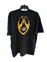 Men’s Nike Missouri Mizzou Tigers Tshirt XL Black Tee X-Large NWT Double... - $460.39 MXN