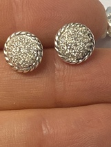 Previously Used David Yurman Chatelaine Diamond Earrings  - $475.00
