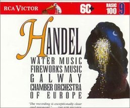 Handel: Water Music; Fireworks Music (RCA Victor Basic 100, Vol. 9) [Audio CD] G - £12.00 GBP