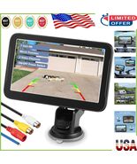 Durable 7-inch Car Backup Monitor with Clear Color Display for Secure Pa... - $996.82 MXN
