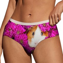 Floral Lovely Animal Panties for Women Lace Briefs Soft Ladies Hipster U... - $13.99