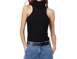 Amanda Uprichard Dielle Top Black - $119.00