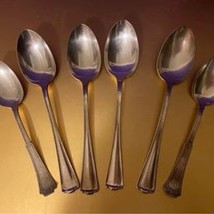 ALL SIX 1847 &amp; 1881 Roger Bro’s Spoons [Item 302] - £18.91 GBP