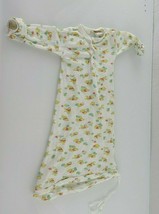 VTG 70s 80s Winnie the Pooh Baby Unisex Sleeping Gown Sack Pajamas mittens 0-3-6 - £23.73 GBP