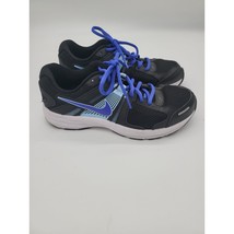 Nike Dart 10 Reslon Running Sneakers 7.5 Womens Black Blue Motion Fit Tr... - £24.95 GBP