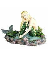 Ebros Young Maiden Mermaid by The Lagoon Statue Nautical Mermaid Figurin... - £51.79 GBP