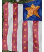 July 4th Veteran&#39; Day Patriotic American Flag Yard 32 x 30 2-Sided for F... - $20.17 CAD