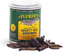 Flukers Gourmet Canned Insect Mix for Large Reptiles, All-Natural and Pr... - £7.04 GBP