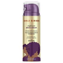 Pantene Gold Series Triple Care Braid Cream, for Curly and Coily Hair, I... - $9.99