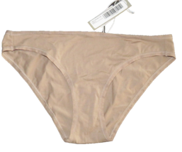 EVERLANE NEW Size Small Mocha Supima Blend Cotton Bikini Low Rise Panties - $12.99