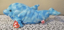 Ty Beanie Buddy Docks The Dolphin 14&quot; USED - £14.76 GBP