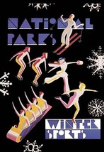 National Park's Winter Sports by Dorothy Waugh - Art Print - $21.99+