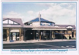 Postcard Main Entrance James Pringel Complex Lianfairpwll Station 4 1/2&quot; x 6 1/2 - $3.95