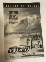 I Witness Video Tv Guide Print Ad Patrick Van Horn TPA15 - £4.64 GBP
