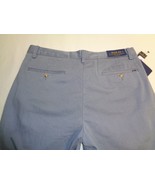 Polo Ralph Lauren Size 34W 34L CLASSIC FIT Blue Chino Pants New Mens Clo... - £77.12 GBP