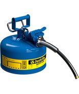 Justrite 1 Gallon Type II Blue Safety Can for Kerosene with Flame Arrest... - $298.46 CAD