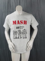 Vintage Graphic T-shirt - MASH 4077th Cartoon Graphic - Men&#39;s Large - £60.89 GBP
