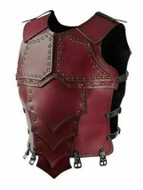 Medieval Roman Leather Jacket Body Armor Reenactment Cuirass Costume - $161.48