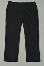 Express 33 x 32 Dark Gray Woven Innovator Skinny Stretch Dress Pants - £12.05 GBP