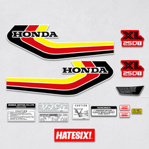 Sticker Emblem Honda Xl250s XL 250s 1979 Side Cover Fuel Gas Tank (Free ... - $45.00