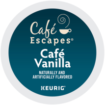 CAFE ESCAPES CAFE VANILLA KCUPS 24CT - $22.58