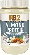 PB2 Performance Almond Protein Powder with Madagascar Vanilla – [1 lb/16 oz J... - £31.18 GBP