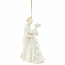 Lenox 2020 Wedding Bride &amp; Groom Figurine Ornament  Always Forever Christmas NEW - £15.95 GBP