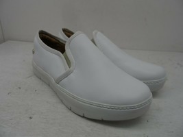 Nurse Mates Women&#39;s Slip-On Adela Slip-Resistant Work Shoes White Size 6.5M - £27.82 GBP