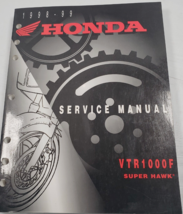1998 1999 Honda VTR1000F Super Hawk Service Shop OEM Manual Repair 61MBB... - £43.68 GBP