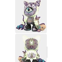 NEW Junko Mizuno Ailurophile Glow Superplastic Janky 8&quot; Vinyl Toy Cat Fish NIB - £100.72 GBP