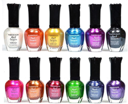 Kleancolor Nail Polish - Awesome Metallic Full Size Lacquer Lot of 12-Pc Set - £20.04 GBP