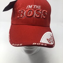 I&#39;m The Boss Red Adjustable Hat - £5.33 GBP