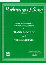 Pathways of Song (Revised Edition) VOLUME 3 - LOW VOICE - £10.45 GBP
