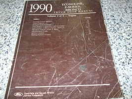 1990 Ford F-150 250 350 Econoline Bronco ENGINE Truck Service Repair Manual x - $89.99