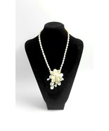 Handmade Unique Design 17&quot; Freshwater Pearl-MOP Necklace # 065        - $15.84