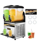 VEVOR Margarita Machine, 15Lx2 Tank Commercial Slushy Machine, Slushie M... - $25,673.46 MXN