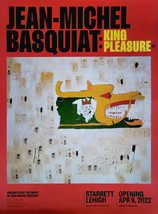 Jean-Michel Basquiat - King Pleasure - Original Exhibition Poster NYC - Affiche - £175.43 GBP