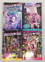 Monster High Paper Back Novels Based On The Movie Lot Of Four Pre Read - £7.82 GBP