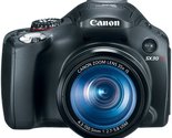 Canon SX30IS 14.1MP Digital Camera with 35x Wide Angle Optical Image Sta... - £101.91 GBP