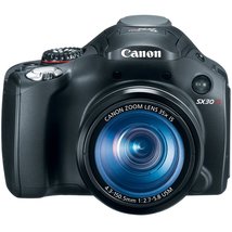 Canon SX30IS 14.1MP Digital Camera with 35x Wide Angle Optical Image Sta... - $128.99