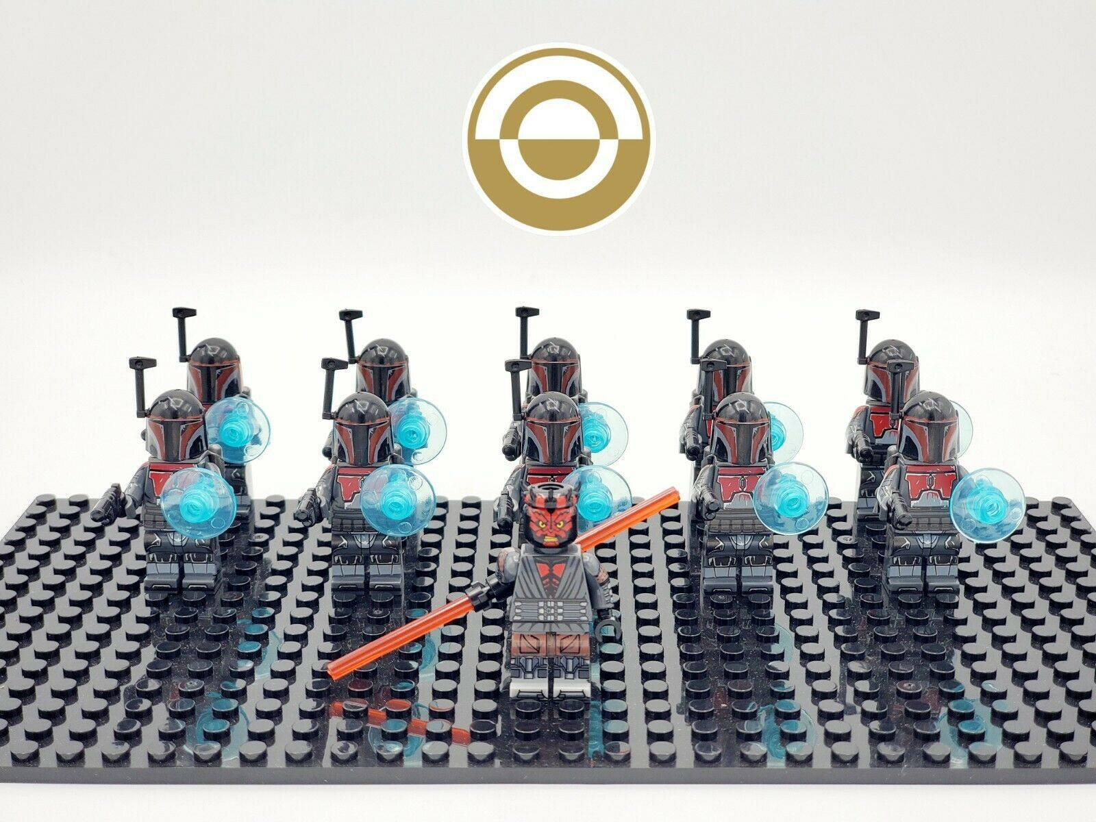 11Pcs Darth Maul Shadow Collective Mandalorian Star Wars Minifigures Custom Toys