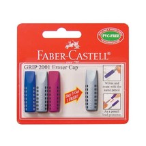 Faber-Castell GRIP 2001 Eraser Caps (Pack of 4)  - £13.46 GBP