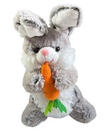 Dancing Singing Easter Bunny DanDee Collectors Choice Plush Toy With Carrot 12" - $14.82